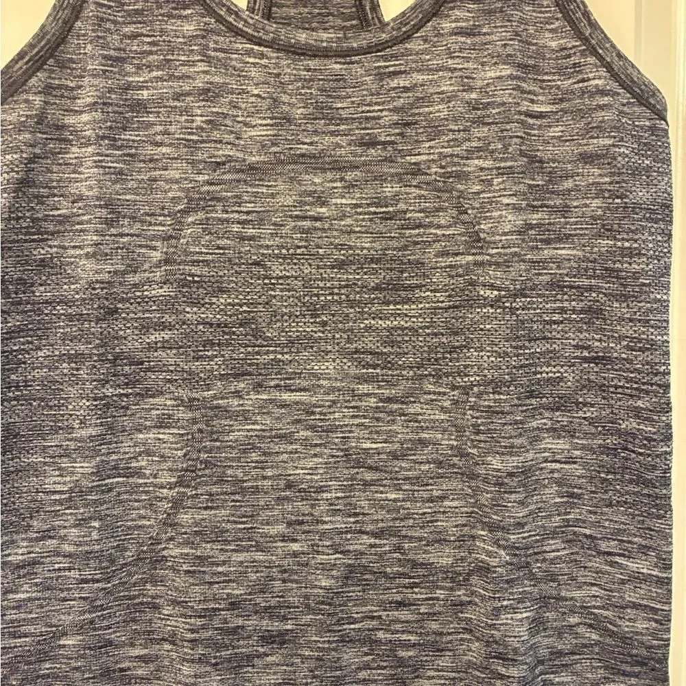 LULULEMON Swiftly Tech Tank Heathered Grey Women’s Size 6